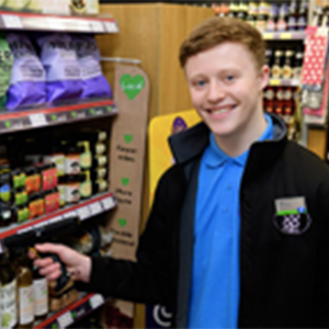 David Jameson, Retail Apprentice, Goxhill, North Lincolnshire